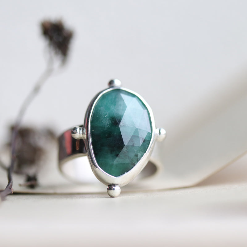 Emerald Ring No. 108 | Size 7.5