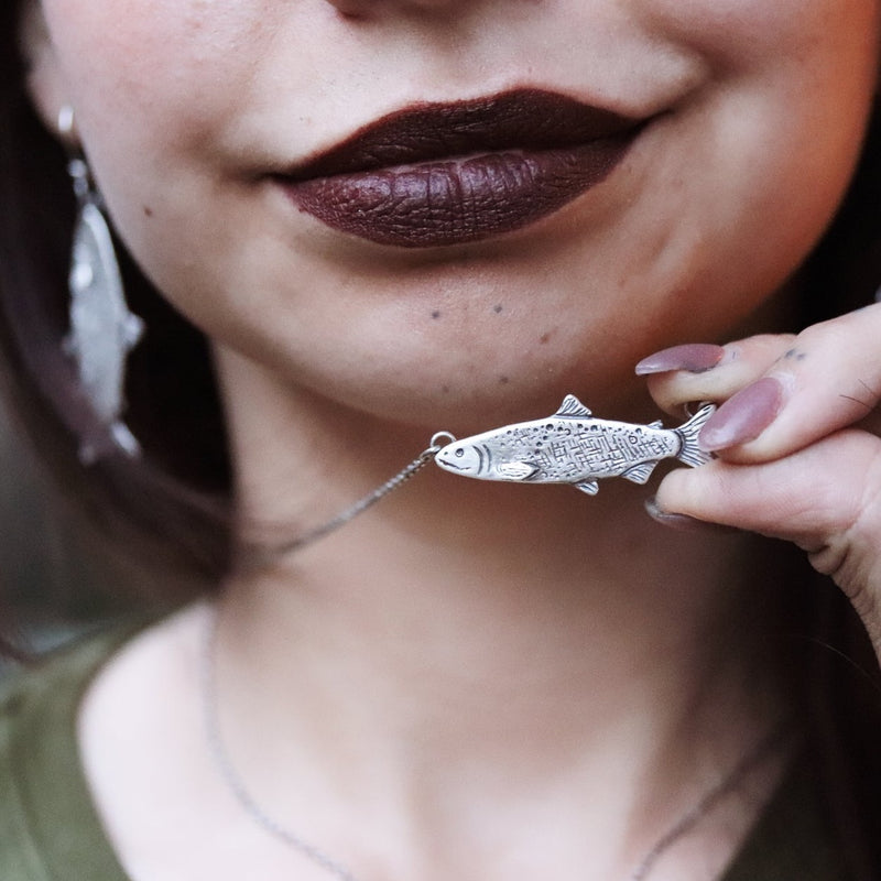 Náayadi | Women Of The Silver Salmon: Dangle Earrings