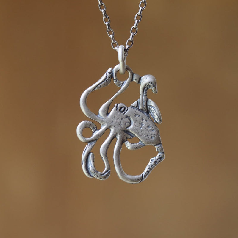 Giant Pacific Octopus Necklace